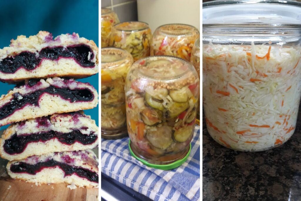 Hausgemachte Backwaren und saisonale Vorräte als Teil des Meal-Prep-Services in Bern
