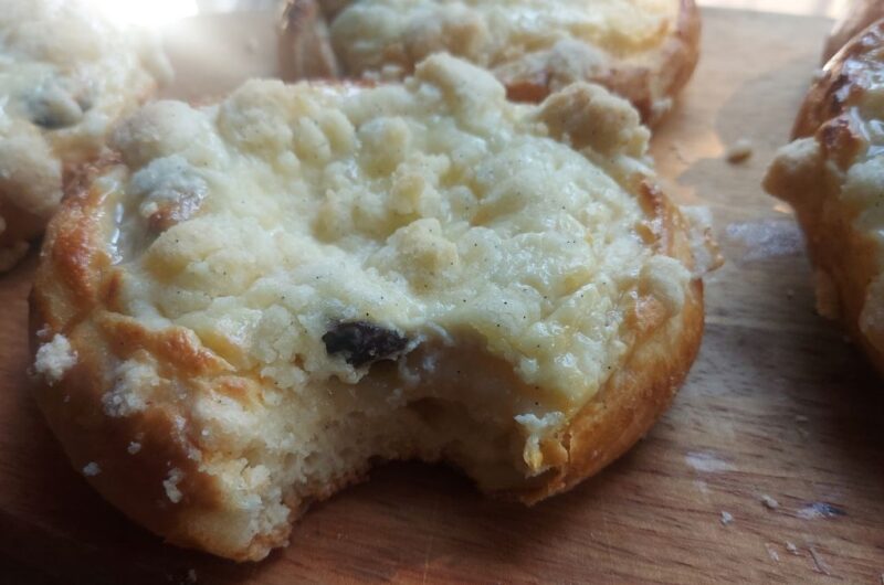 Polish Cheese Buns – Drożdżówki z Serem, Orange & Crumble