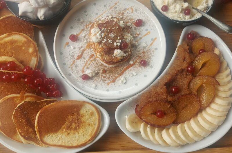 American Pancakes – Small, Fluffy and Made with Kefir