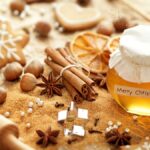 Homemade Polish Gingerbread Spice Mix with aromatic spices and cocoa powder, perfect for traditional pierniczki and Christmas baking.