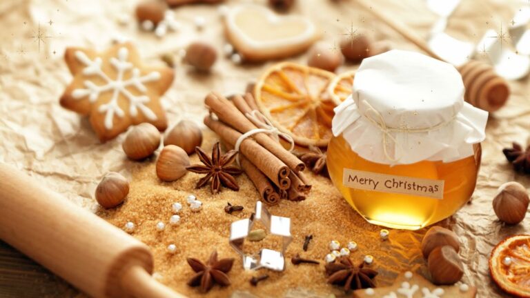 Homemade Polish Gingerbread Spice Mix with aromatic spices and cocoa powder, perfect for traditional pierniczki and Christmas baking.